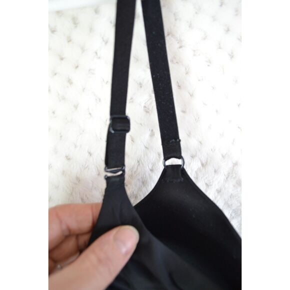 Victoria's Secret Women's 38C Black Demi Underwire Satin Bra - Picture 5 of 12